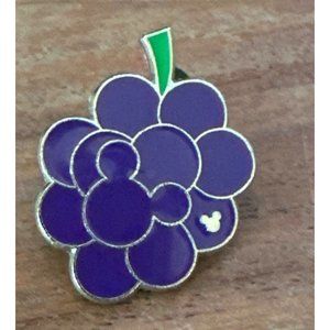 Disney Hidden Mickey Trading Pin Grapes Food Cast 2 of 5 Authentic